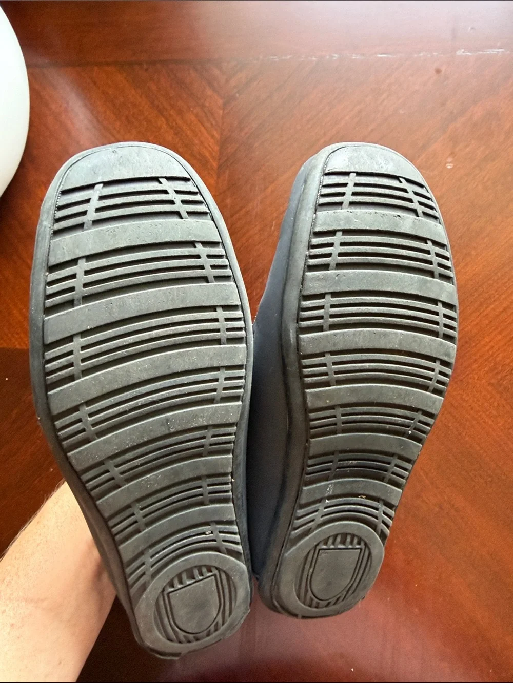 Stacy Adams Navy Blue Perforated Slip-On Bit Loafers for Kids